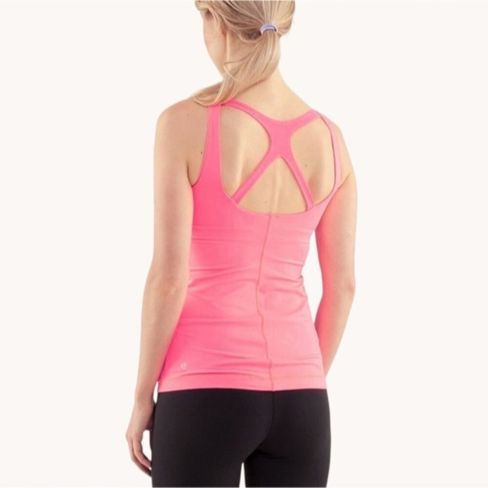 Women’s Pink Tank Top with Back Keyhole
